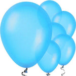 Turquoise Balloons - 12" Latex
