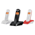 Motorola Trio Digital Cordless Home House Phone Telephone - Pack of 3