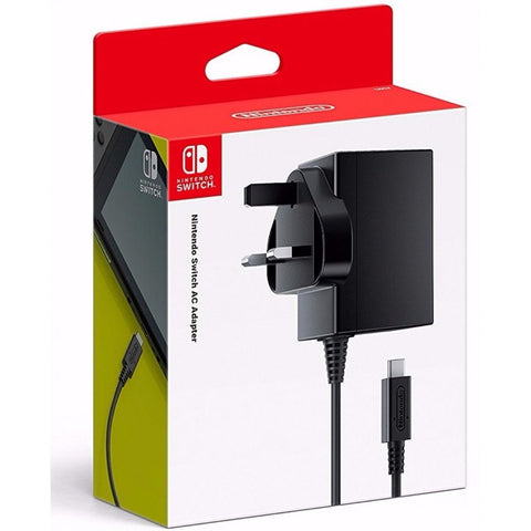 Nintendo Switch AC Adapter Power 3 Pin Plug UK