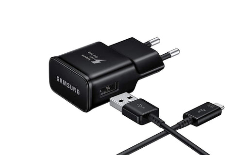 Samsung Power Adapter, EU Plug - Type C, Black