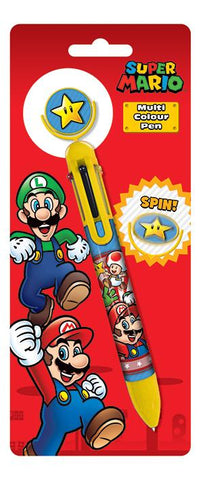 Super Mario (Burst) Multi-Coloured Pen