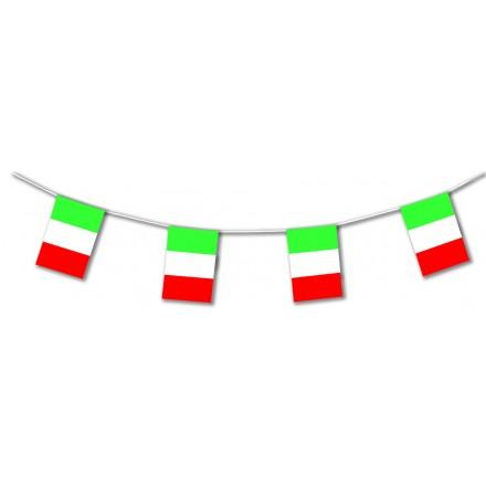 17ft Italy International Plastic Flag Bunting
