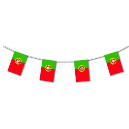 17ft Portugal International Plastic Flag Bunting