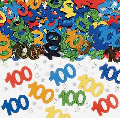 100th Birthday Multicoloured Confetti