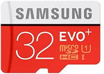 Samsung Memory 32 GB EVO Plus MicroSDHC UHS-I Grade 1 Class 10 Memory Card with SD Adapter for Mobile, Nintendo Switch, Camera ..