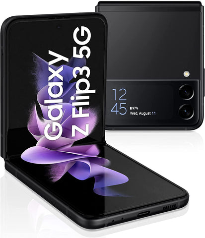 Samsung Galaxy Z Flip3 5G 256GB Smartphone Sim Free Android Folding Phone 256 GB Black