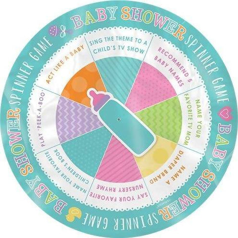 Baby Shower Spinner Game