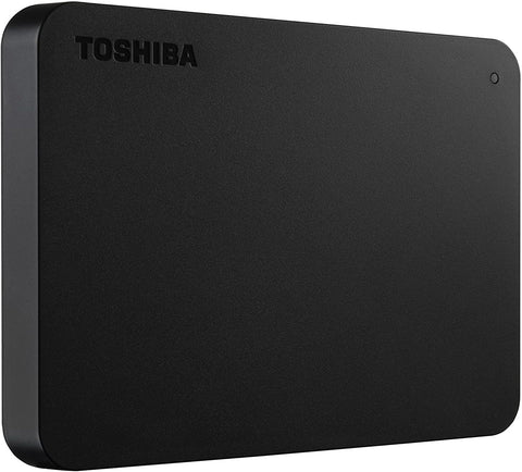 Toshiba 2TB Canvio Portable External Hard Drive, USB 3.0, Black for Mac, PC, PS4, Xbox