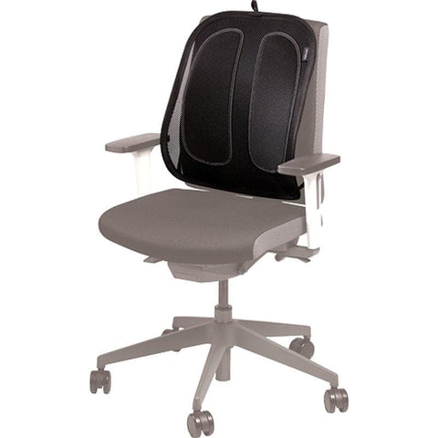 Fellowes Suites Mesh Back Support for Office Chair with Tri-Tensioning, Graphite, Standard
