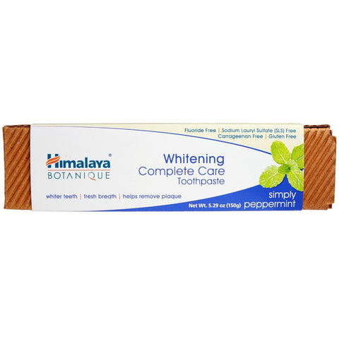 Botanique Whitening Complete Care Toothpaste - Simply Peppermint 150gr