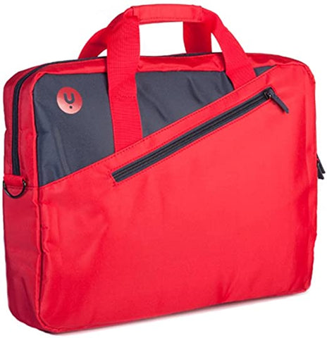 NGS GINGER - Suitcase for Laptop Computer up to 15,6'', Notebook Carry Bag with Compartments and External Pocket