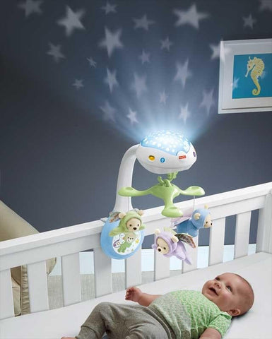Fisher-Price Butterfly Dreams 3-In-1 Projection Mobile