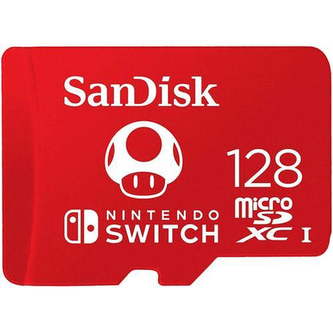 Nintendo Switch Sandisk 128GB Ultra Mirco SD Card
