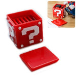 12 in 1 Mario Theme Box Game Card TF Card Holder Storage Box for Nintendo Switch (Red)