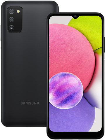 Samsung Galaxy A03s 16.5 cm (6.5") Dual SIM Android 11 4G USB Type-C 3 GB 32 GB 5000 mAh Black Galaxy A03s, 16.5 cm (6.5"), 3 GB, 32 GB, 13 MP, Android 11 Black