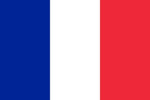 3ft by 2ft France Flag