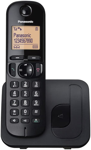 Panasonic KX-TGC210EB Cordless Dect Single Phone with Call Blocking - Black