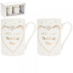With Love on Your Wedding Day Mug Set