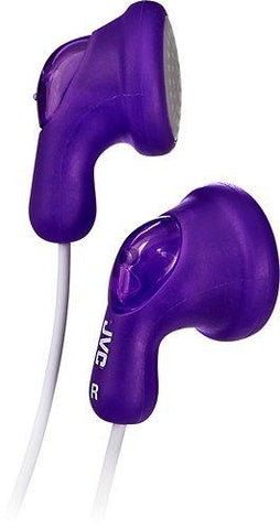 JVC Gumy Headphones, Purple