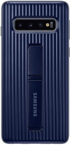 Samsung S10 Protective Standing Cover Blue