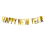Gold 'Happy New Year' Paper Letter Banner - 90cm