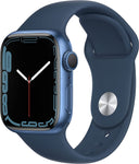 Apple Watch Series 7 (GPS, 45mm) - Blue Aluminium Case with Abyss Blue Sport Band
