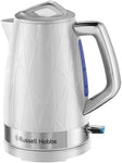 Russell Hobbs Structure Electric Kettle - Contemporary Design Cordless Kettle with Fast Boil and Boil Dry Protection, 1.7 Litre, 3000 W, White