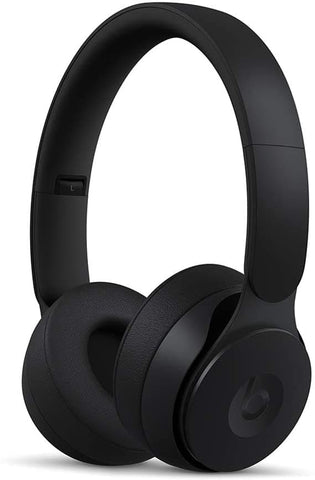 Beats Solo Pro Wireless Noise Cancelling On-Ear Headphones - Apple H1 Headphone Chip, Class 1 Bluetooth, Active Noise Cancelling, Transparency, 22 Hours of Listening Time - Black