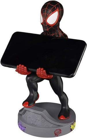 Device holder Stand Cable Guys Spiderman Miles Morales for Phones and Controllers