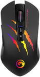 Marvo Scorpion 4800 DPI Gaming Mouse – Black/Rainbow