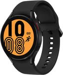 Samsung Galaxy Watch4, 44mm, Black, Smart Watch, Health Monitoring, Fitness Tracker, Long Lasting Battery, Bluetooth, 44 mm, Black