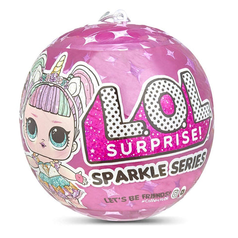 L.O.L. Surprise! L.O.L Sparkle Series with Glitter Finish and 7 Surprises, Multi - LOL