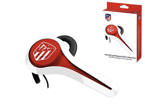 Subsonic - Headset gaming and headset ATM official licensed Madrid Atletico compatible Playstation 4 - PS4 Pro - PS4 Slim - Xbox One - PS3 - Smartphone – Tablet