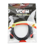 VCOM HDMI 2.0 (M) to HDMI 2.0 (M) 3m Black 4K Supported Cable Retail Packaged Cable Xbox, Playstation, Gaming Cable