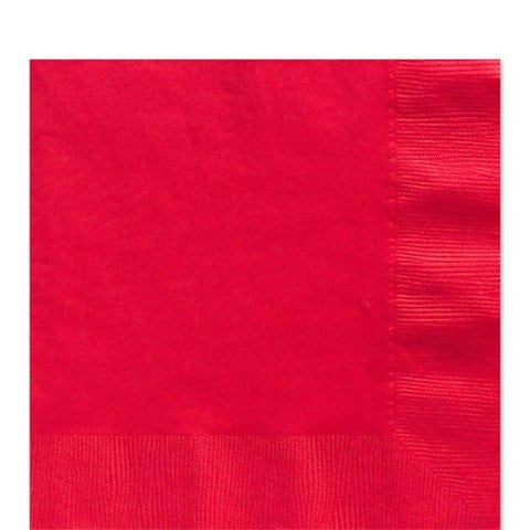 Red Lunch Napkins-33cm