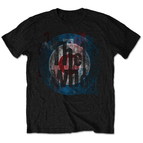 THE WHO UNISEX TEE: TARGET TEXTURE