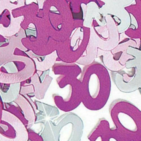 30th Birthday Pink Confetti