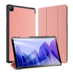 Samsung Galaxy Tab A7 SM-T505 (2020) 10.4 inch DUX DUCIS Domo Series Horizontal Flip Magnetic PU Leather Case with Three-folding Holder (Pink)