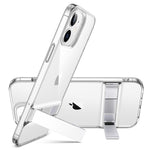 ESR Air Shield Boost Serie TPU + Aluminium Alloy Protective Case with Metal Holder For iPhone 12 / 12 Pro (Transparent)