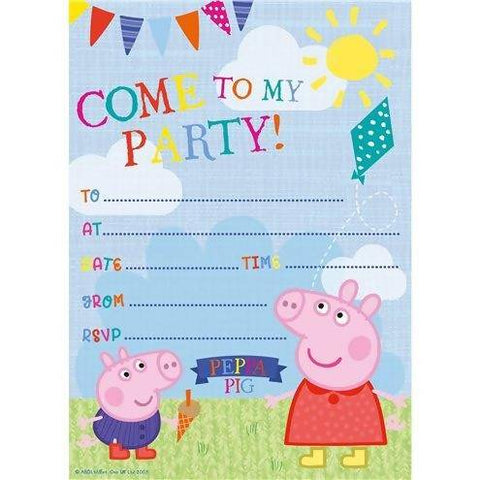 Peppa Pig Invitations