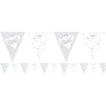 Pearl Anniversary Flag Bunting 12ft