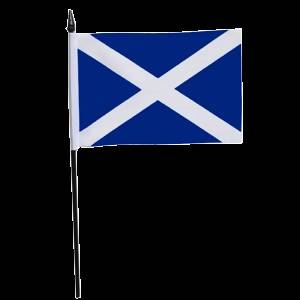 Small Scotland Polyester Hand Waving Flags