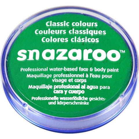 Snazaroo Bright Green Face Paint-18ml