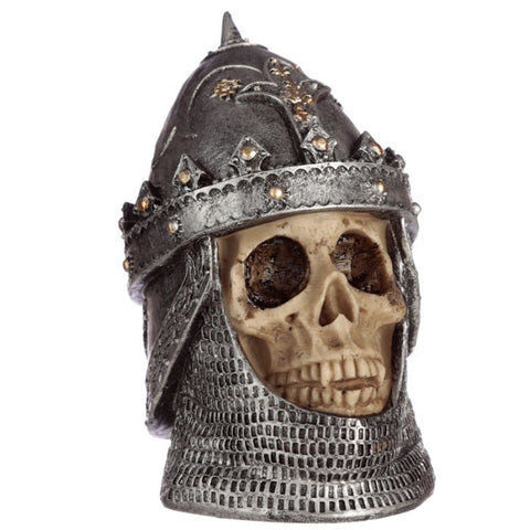 Skull Wearing Saladin Helmet