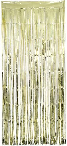 Metallic Gold Foil Curtain-2.4m