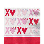 Sparkling Hearts Luncheon Napkins