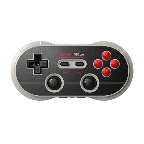 8Bitdo N30Pro2 Bluetooth Wireless Gamepad Game Controller Support NS For Computer Mobile Phones Vibration Body Induction(Grey)