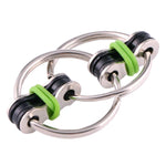 Key Ring Tri-Spinner Fidget(Green)