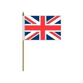 Small Union Jack Polyester Hand Waving Flags