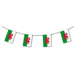 17ft Wales Plastic Flag Bunting